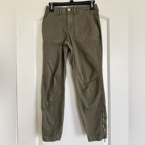 White House Black Market Olive Green Women's Cargo Jeans